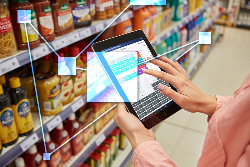 Grocery business using TVI software TVI connected business management software solutions have sales, customers, vendors, staff, accounting, and inventory all integrated in a seamless system.